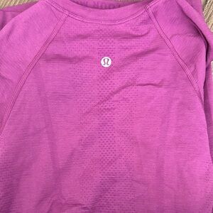 lululemon athletica Purple Short Sleeve Tee